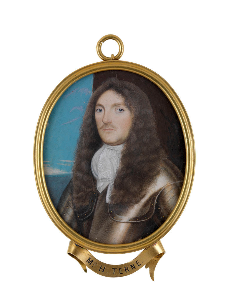 Detail of Sir Henry Terne (d.1666) by Samuel Cooper