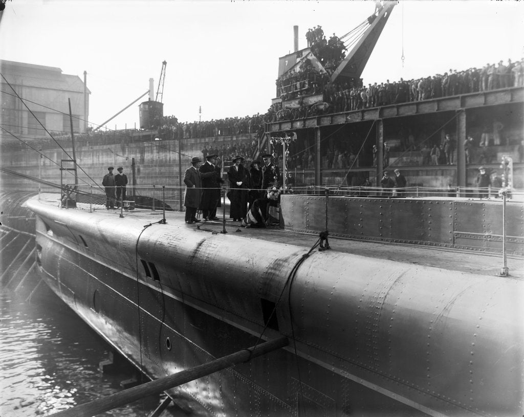 Detail of Submarine HMS 'J2' (1915) by unknown