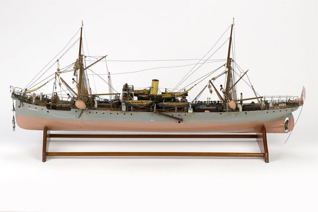 Detail of 'Roddam', starboard broadside by Unknown
