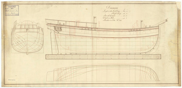 Unnamed 122 ton Transport Brig (no date)