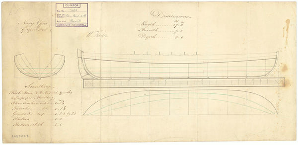 27ft Gunboat (no date)