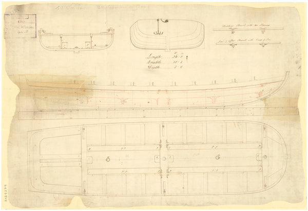 36ft Flat-bottomed Boat (1758)