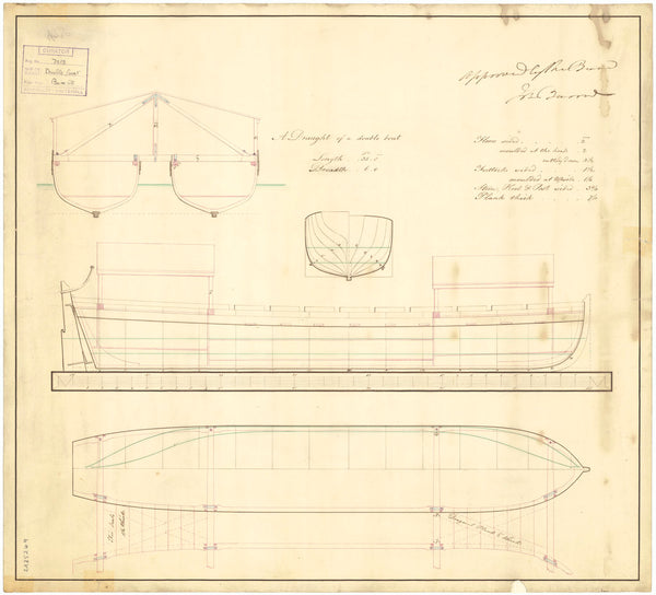 Unnamed 35ft Double-hulled boat (no date)