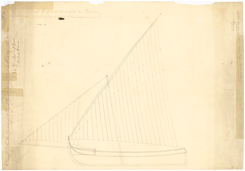 55ft one-gun Gunboat (circa 1808)