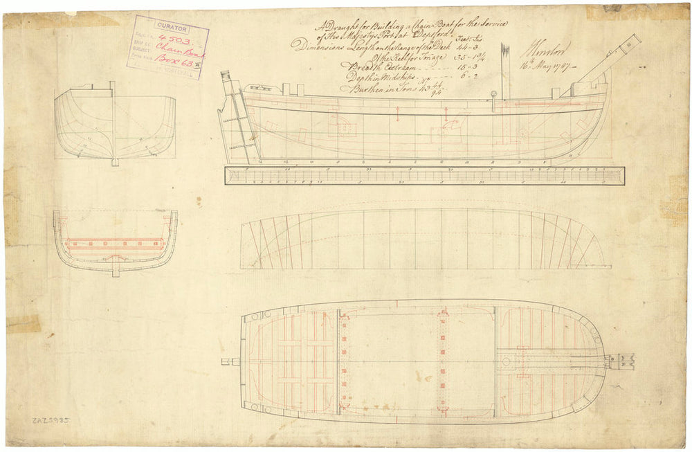 44ft Chain boat (1787)