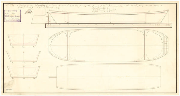 66ft Open Barge (fl. 1821)