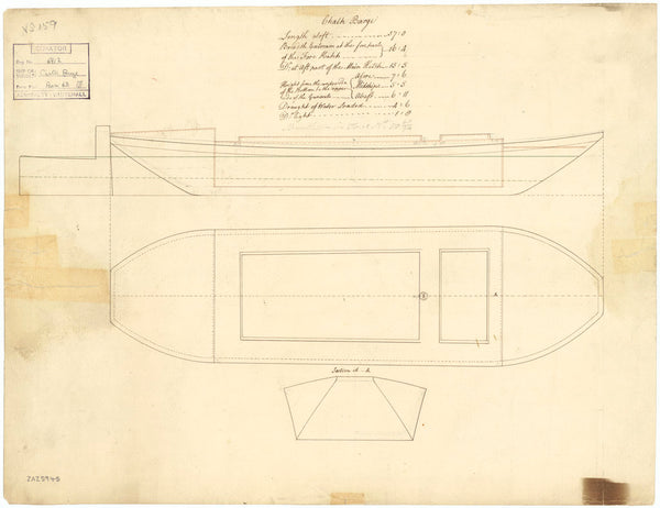 57ft Chalk Barge (no date)