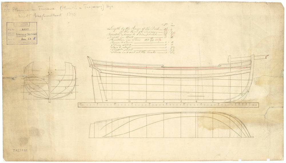 'Placenica' (1790), 'Trepassey' (1790) [alternative spellings: Pleanica, Trepassee]