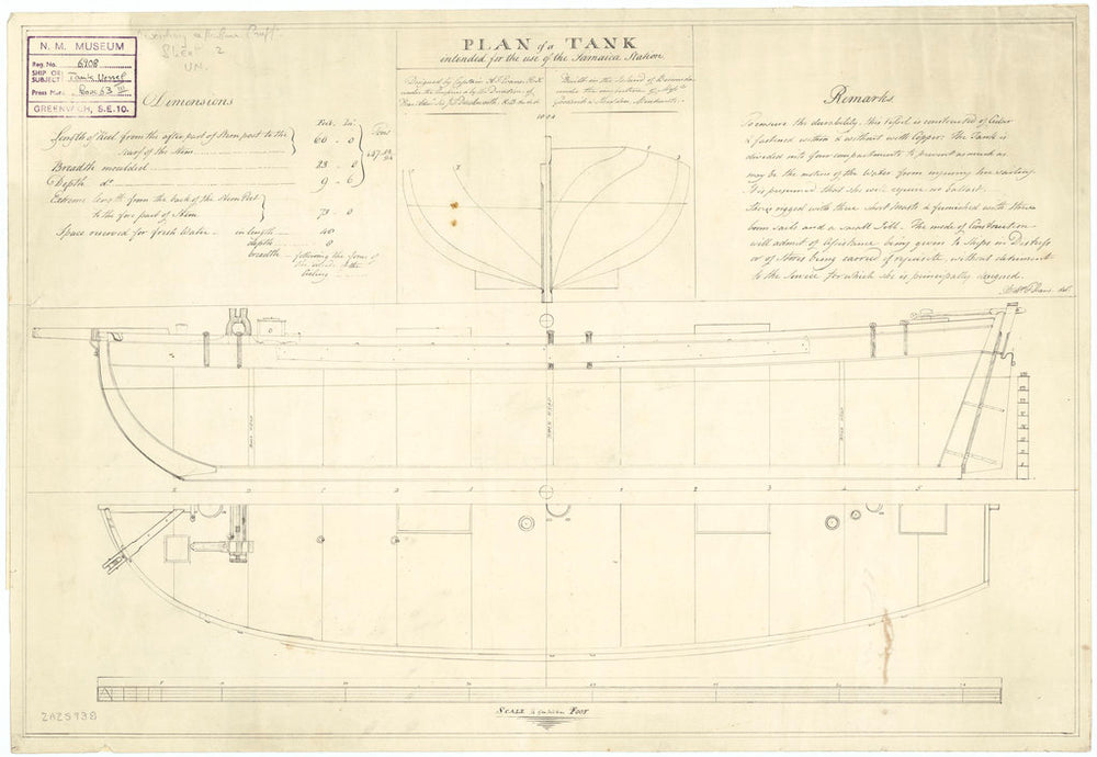 60ft Water Tank Vessel (1804)