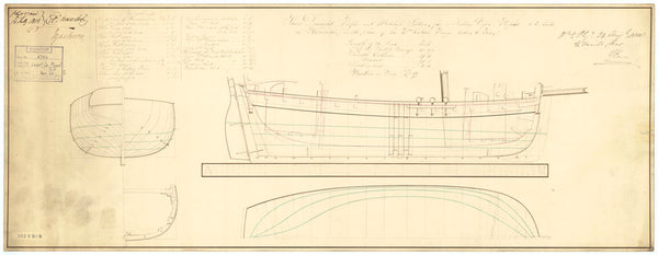 54ft Sailing Vessel (no date)