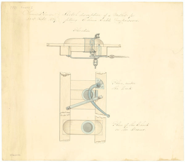 Chain cable compressors