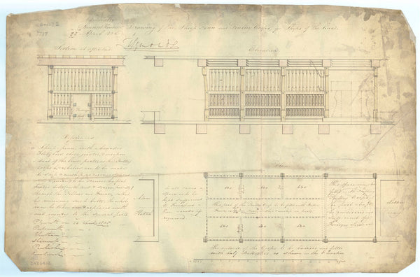 Sheep pens and Poultry Coops for ships of the line