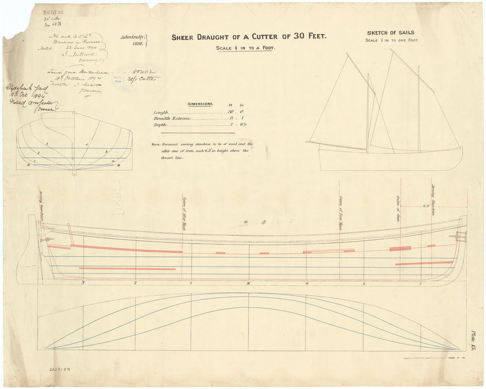 30 ft Cutter