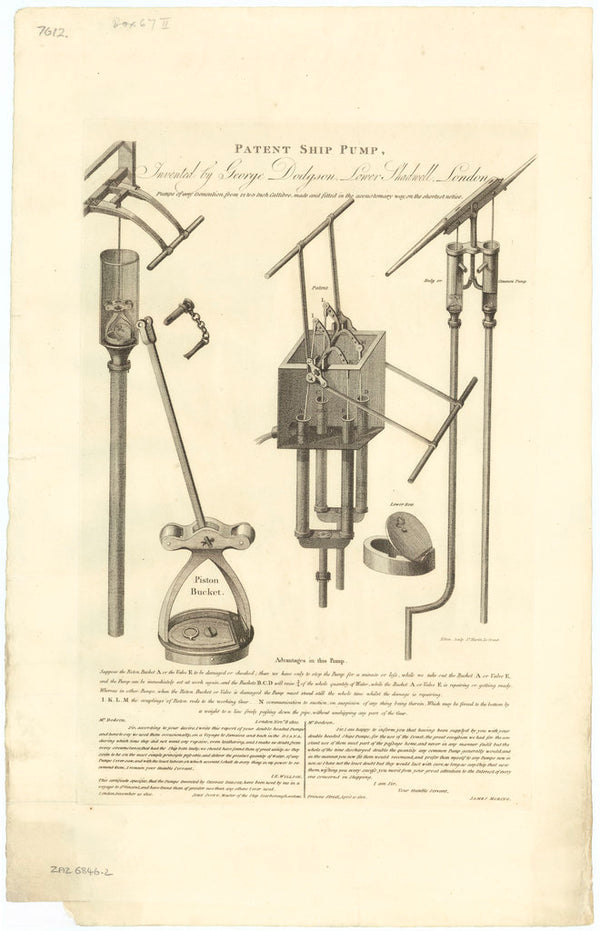 Dodgson's Double Headed Ship Pump