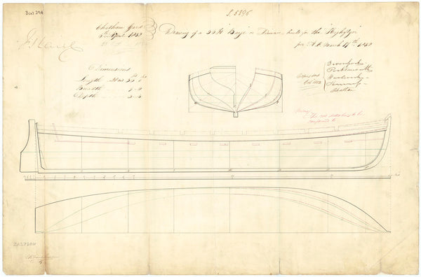 36 ft Barge or 36 ft Pinnace