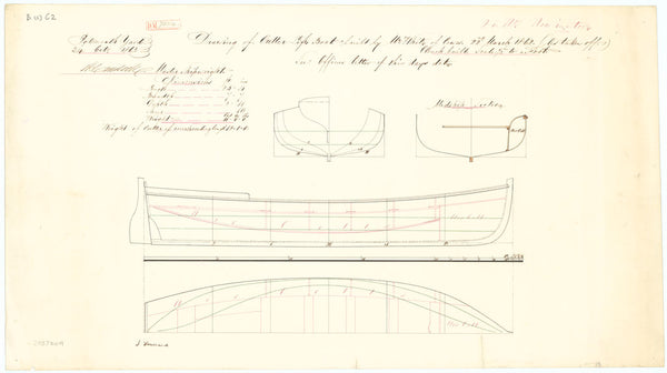 25 ft lifeboat Cutter