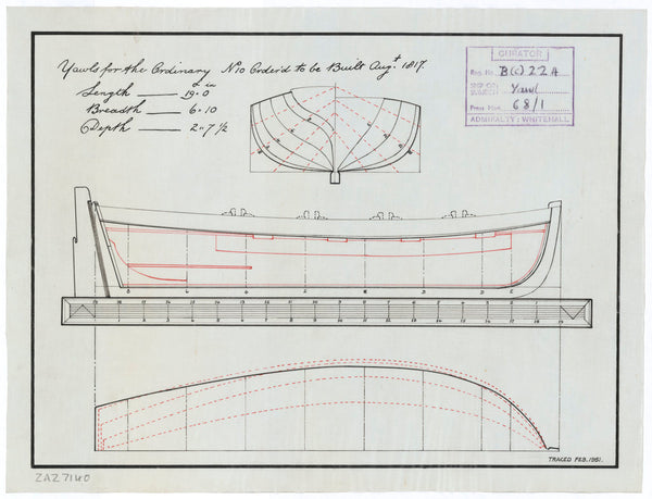 19 ft Yawl