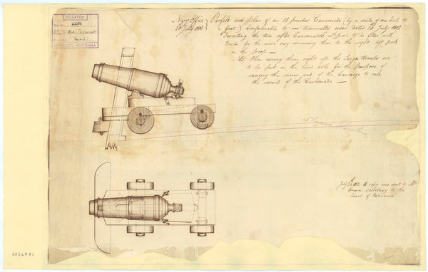 18 pound Carronade