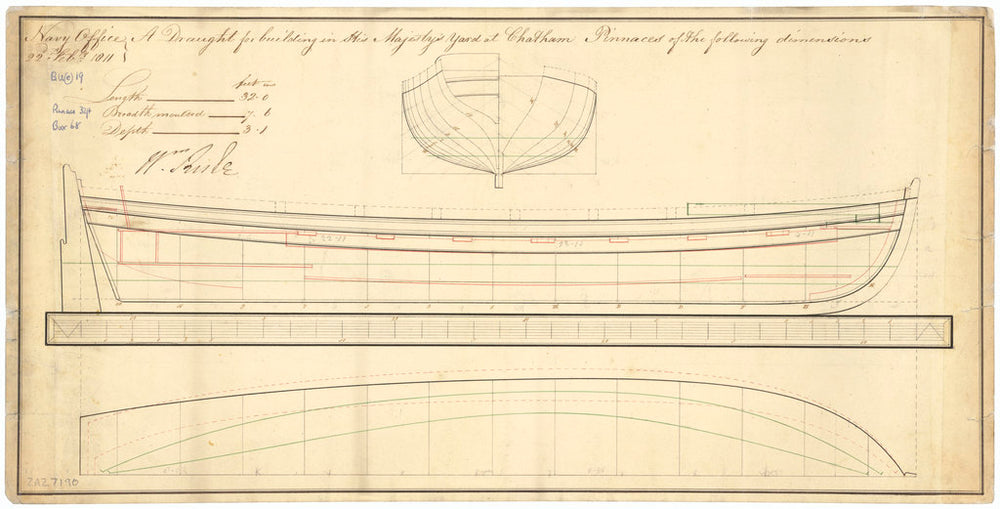 32 ft Pinnace