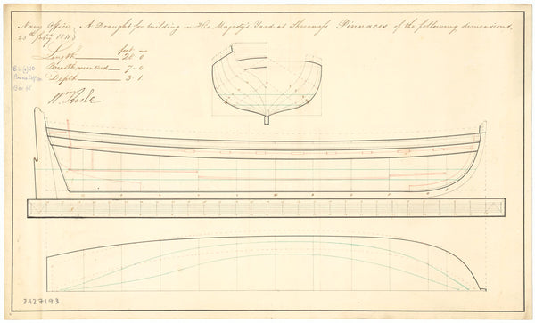 28 ft Pinnace