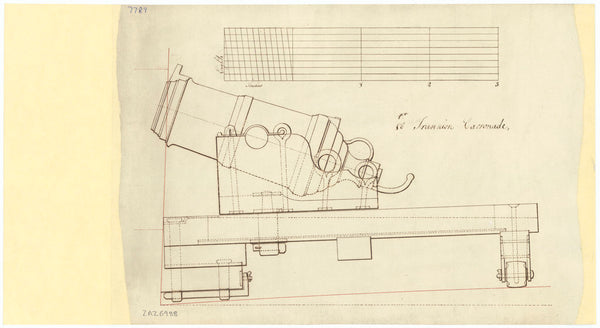 18 pounder Trunnion Carronade