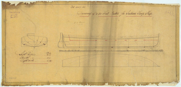 30 ft Cutter for Indian Troopships