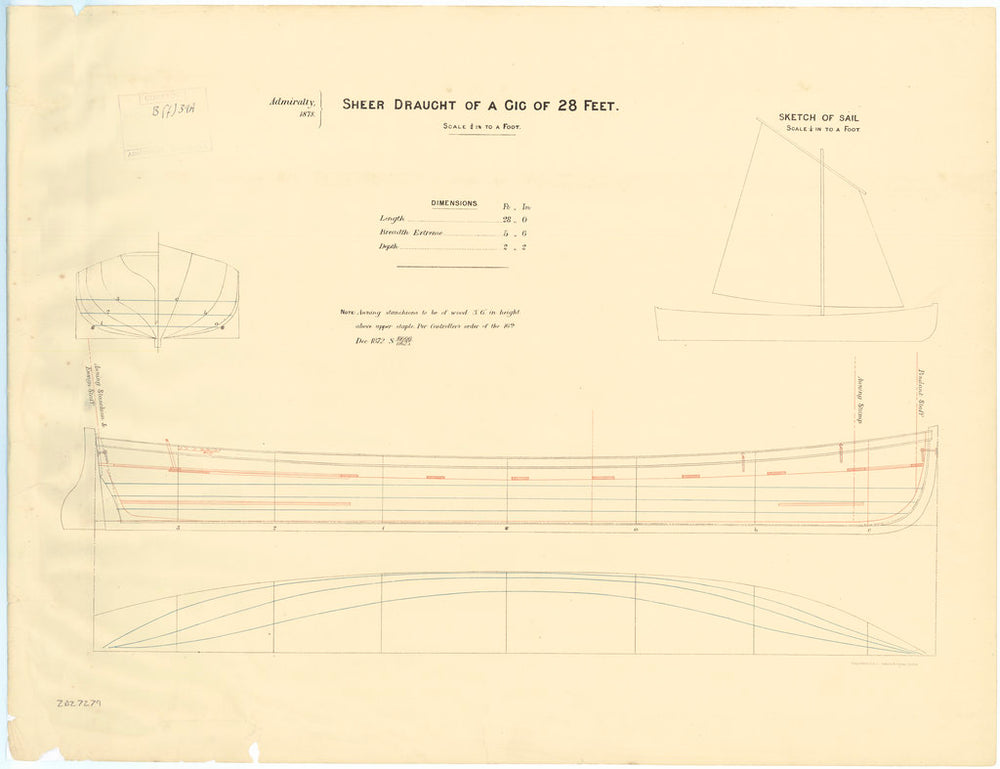 Lines and profile plan