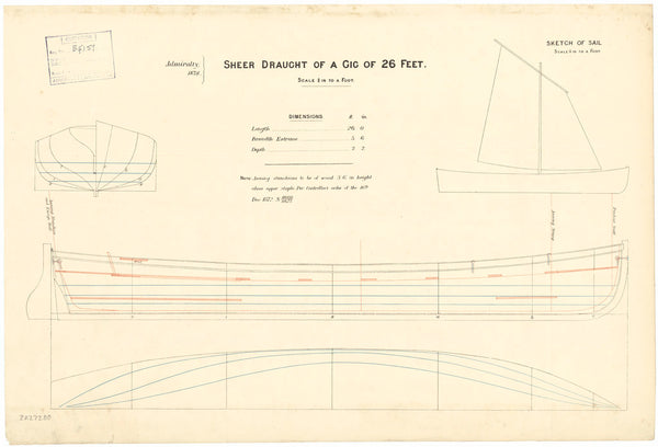 Lines and profile plan