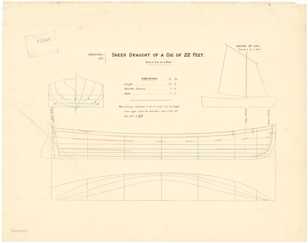 Lines and profile plan