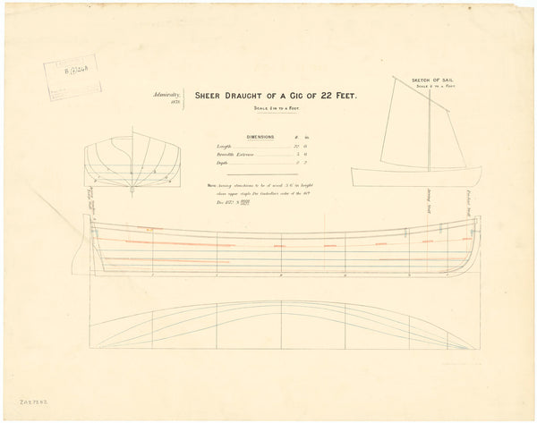 Lines and profile plan