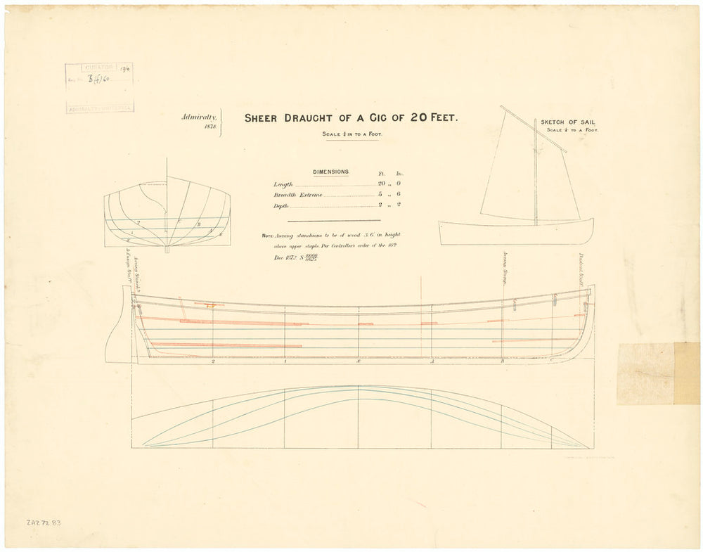 Lines and profile plan