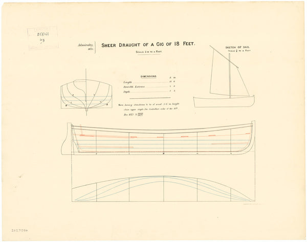 Lines and profile plan