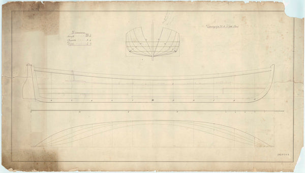 Lines and profile plan