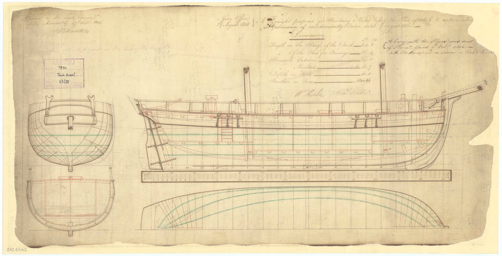64ft Water Carrier (1806)