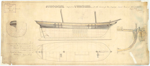 53ft Schooner (circa 1819?)