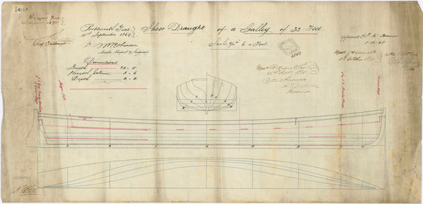 32ft Galley (1869)