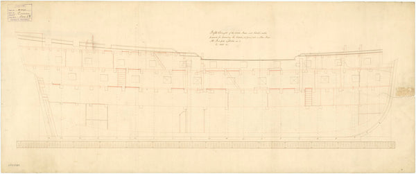 Inboard profile plan