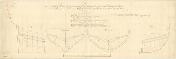 'Neptune' (1797); 'Temeraire' (1798); 'Dreadnought' (1801); 'Ocean' (1805)