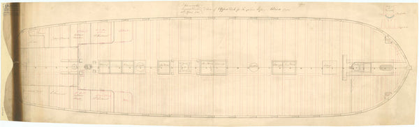 Albion (1842), Aboukir (1848), Exmouth (1854), Algiers (cancelled 1847), Princess Royal (cancelled 1847), Hannibal (cancelled 1847), St. Joan d'Arc (cancelled 1844)