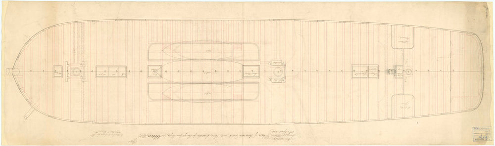 Albion (1842), Aboukir (1848), Exmouth (1854), Algiers (cancelled 1847), Princess Royal (cancelled 1847), Hannibal (cancelled 1847), St. Joan d'Arc (cancelled 1844)