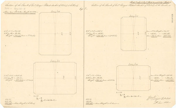 Sections of Anchor Shanks