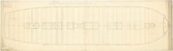 Anson (1812); Benbow (1813); Conquestadore (1810); Cornwall (1812); Cressy (1810); Devonshire (1812); Dublin (1812); Duncan (1811); Edinburgh (1811); Indus (1812); Poictiers (1809); Redoubtable (1815); Rodney (1809); Vengeur (1810)