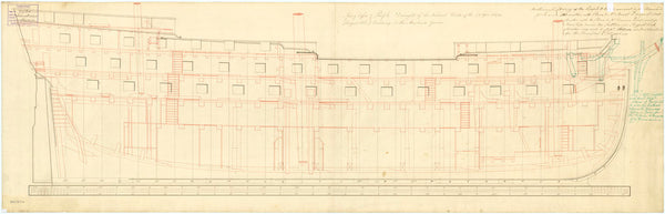 'Marlborough' (1807); 'York' (1807); 'Hannibal' (1810); 'Sultan' (1807); 'Royal Oak' (1809); 'Victorious' (1808)