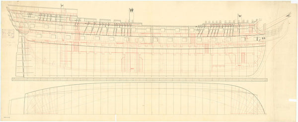 possibly 'Kent' (1898); 'Ajax' (1798)