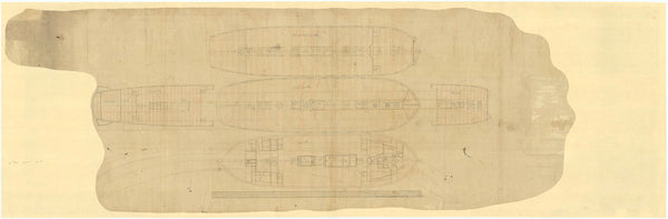 Plan of HMS 'Elephant' (1786)