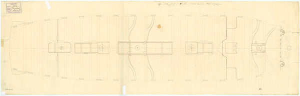 'Ramillies' (1763); 'Terrible' (1762); 'Russell' (1764); 'Invincible' (1765); 'Magnificent' (1766); 'Prince of Wales' (1765); 'Marlborough' (1767); 'Robust' (1764)