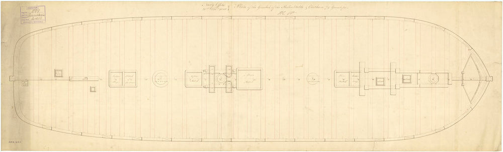 'Redoubtable' (1815); 'Chatham' (1812)