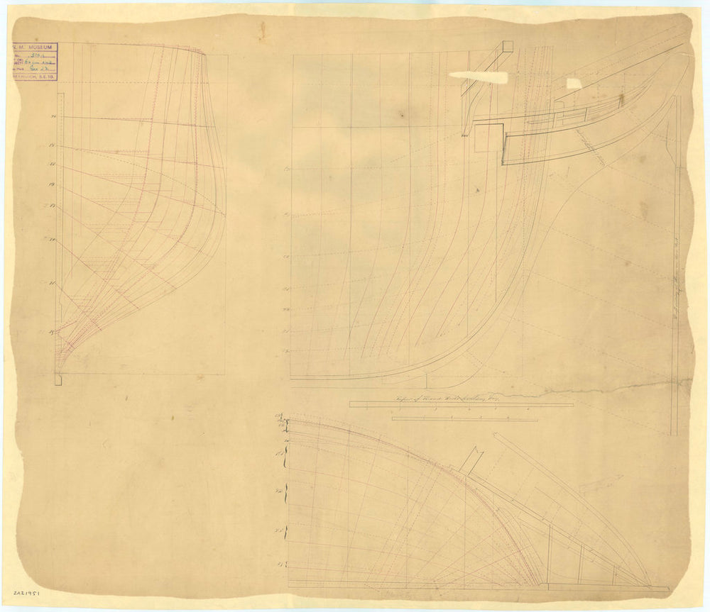 Unnamed two-decker Third Rate (no date)