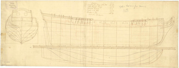 The 'Epreuve' lines and profile plans