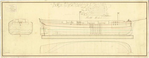 Lines plan for 'Force'